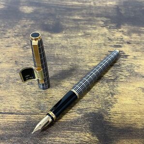 タグ付き 1976年製18K F 蝕刻 刻印 パイロット 万年筆 PILOT