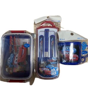 カーズ ランチボックス カトラリー コップ 3点セット