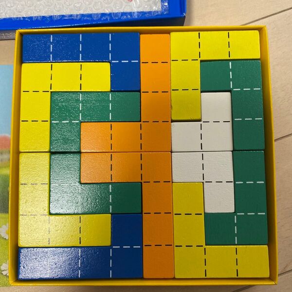 木製パズル 知育玩具 エルじパズルブロック