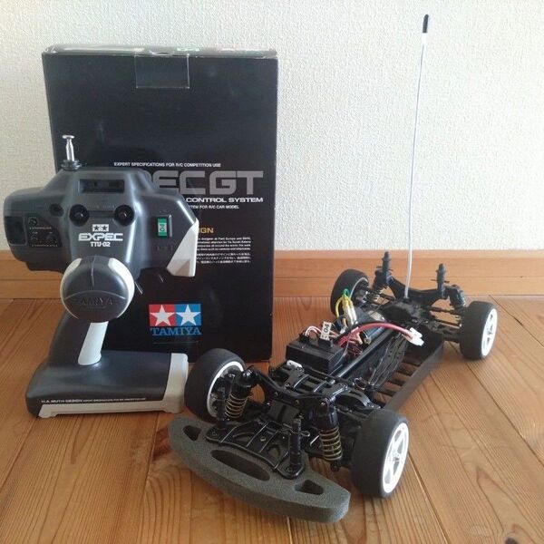 タミヤ 電動RCカー用プロポ エクスペックGT & TB02シャーシセット