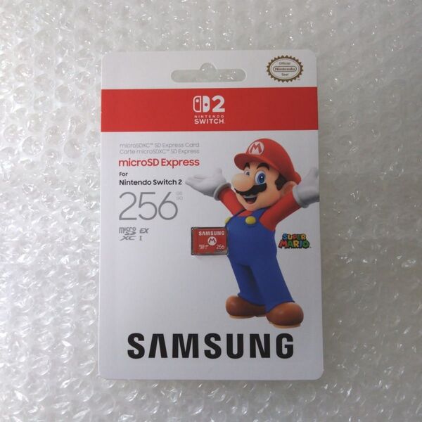 SAMSUNG microSD Express 256GB for Nintendo Switch 2