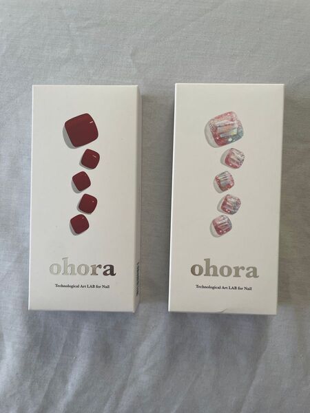 コスメ ジェルネイルシール ohora フットネイル オホーラ