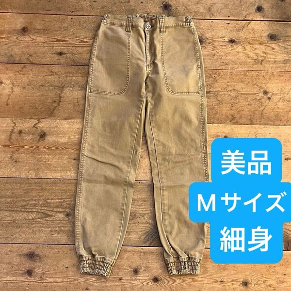 ★美品 ブルーブルー ストレッチスリムジョガーパンツ Mサイズ ハリラン