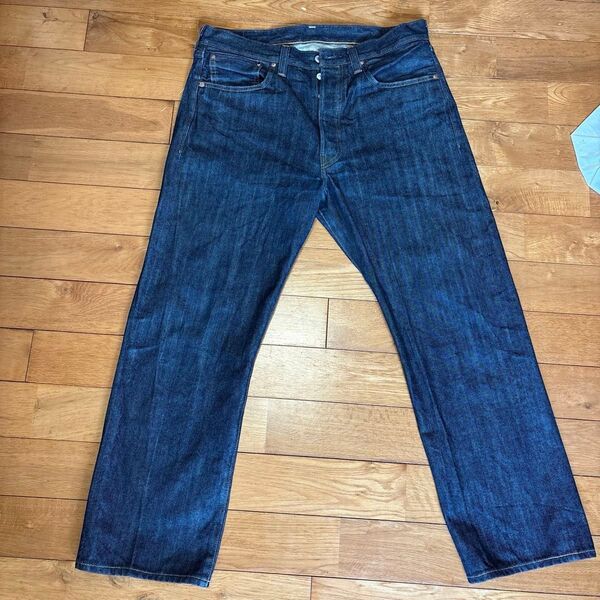 Levi's 501XX ストレートデニム W36 L34 復刻1955年代モデル ワンオッシュ