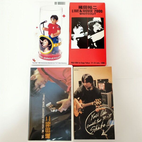 織田裕二 VHS コンサートビデオ4本セット ビデオテープ まとめ売り ライブ映像