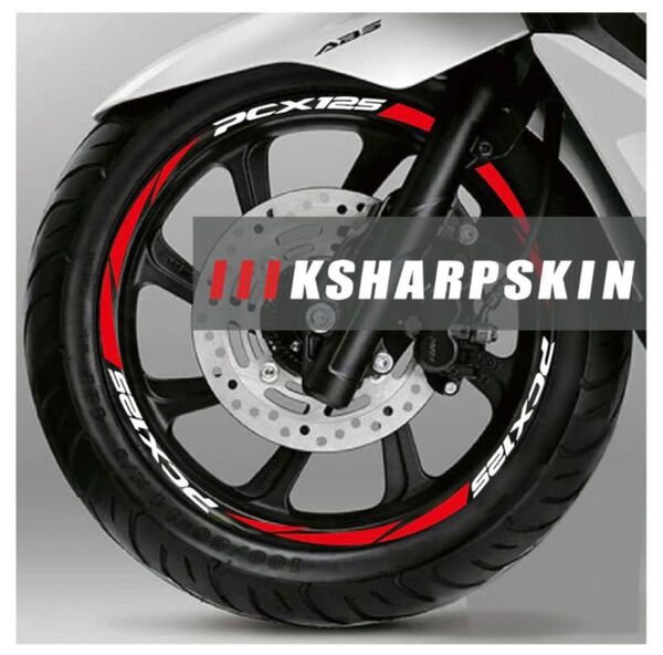 HONDA PCX125 リムステッカー ホイールステッカー