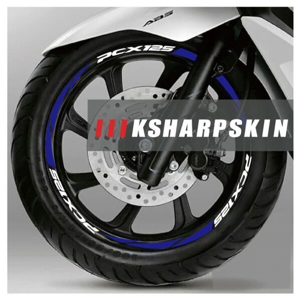 HONDA PCX125 リムステッカー ホイールステッカー
