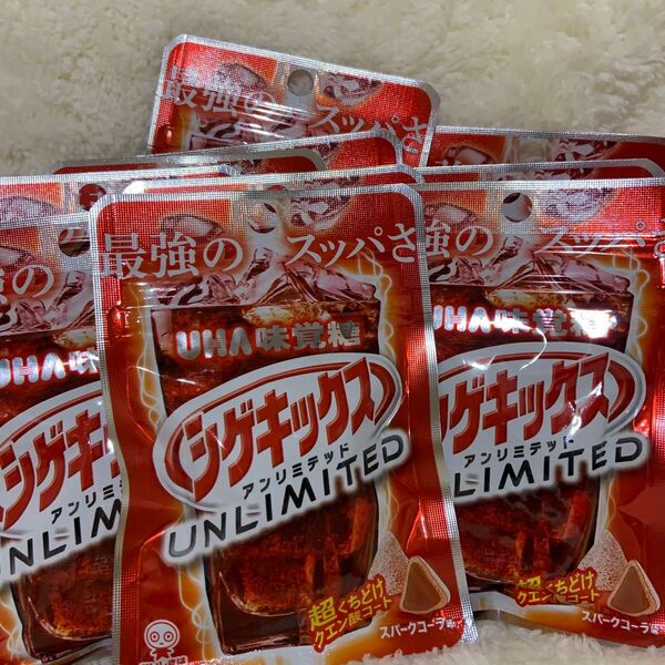 UHA味覚糖 シゲキックス スパークコーラ味 UNLIMITED 10セット