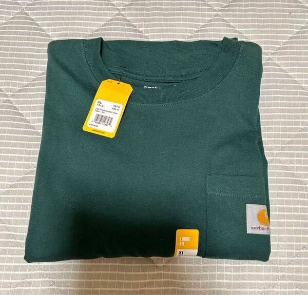 カーハート CARHARTT Tシャツ 半袖Tシャツ グリーン オーバー