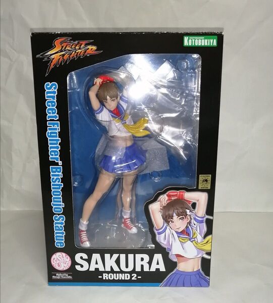 STREET FIGHTER美少女 さくら SAKURA-ROUND 2- ストリートファイター コトブキヤ フィギュア