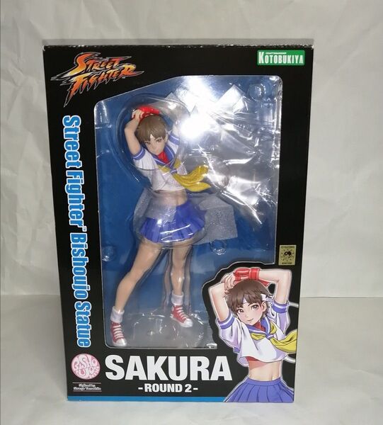STREET FIGHTER美少女 さくら SAKURA-ROUND 2- ストリートファイター コトブキヤ フィギュア