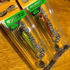 ★新品人気カラー★アクアウェーブ メタルマジックTG 40g 2個セット★青物ブレードジギング サワラキャスティングに!★