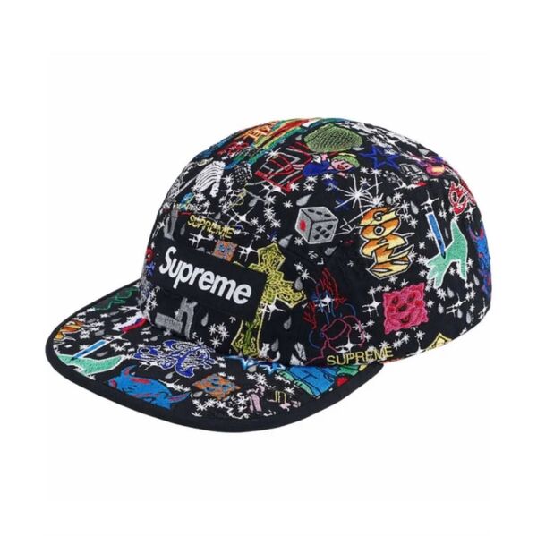 supreme AOI Camp Cap BLACK 新品未使用