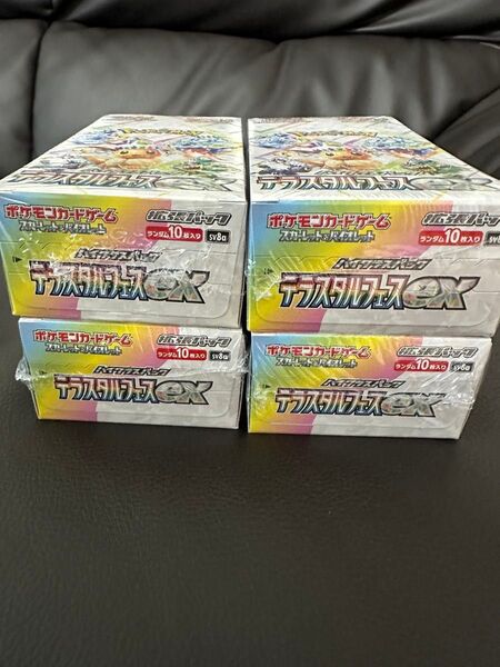 ポケモンカード テラスタルフェスex 4BOX