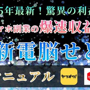 最新電脳せどり攻略マニュアル