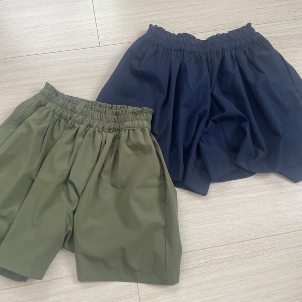 涼しいハーフパンツ 2セット