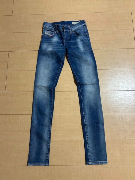 DIESEL デニムパンツ W23 L30 インディゴブルー