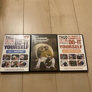 DJ Qbert スクラッチ 教則DVD 3枚セット