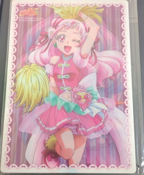 アニメージュ7月号 付録HUGっと!プリキュア クリアシート5枚セット 未開封