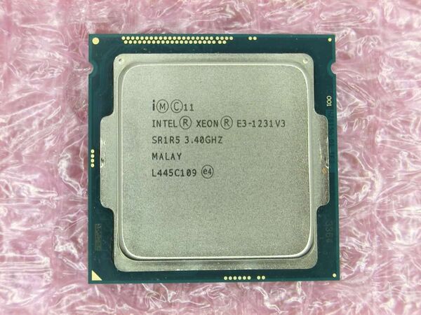 CPU Intel Xeon E3-1231v3 中古動作品