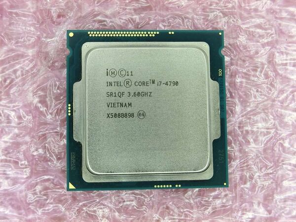 CPU Intel Core i7-4790 中古動作品