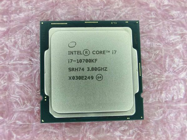 CPU Intel Core i7-10700KF 中古動作品