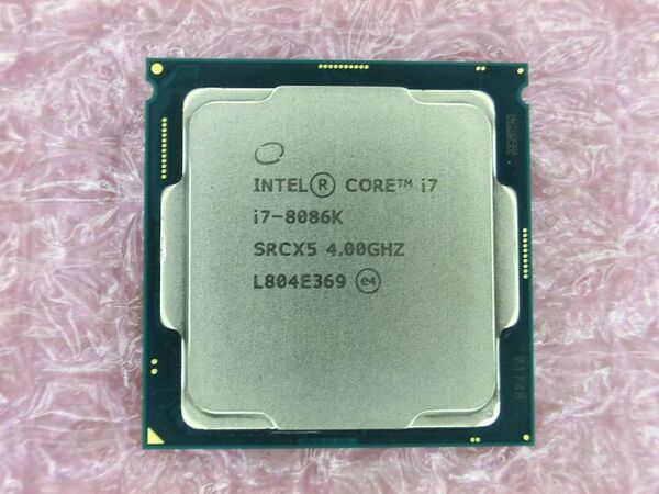 CPU Intel Core i7-8086K 中古動作品