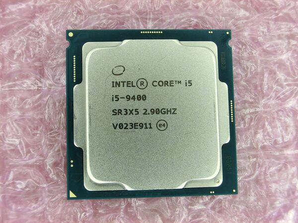 CPU Intel Core i5-9400 中古動作品