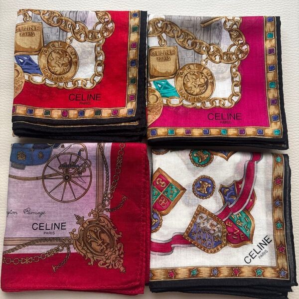 CELINE セリーヌ ハンカチ ⑤