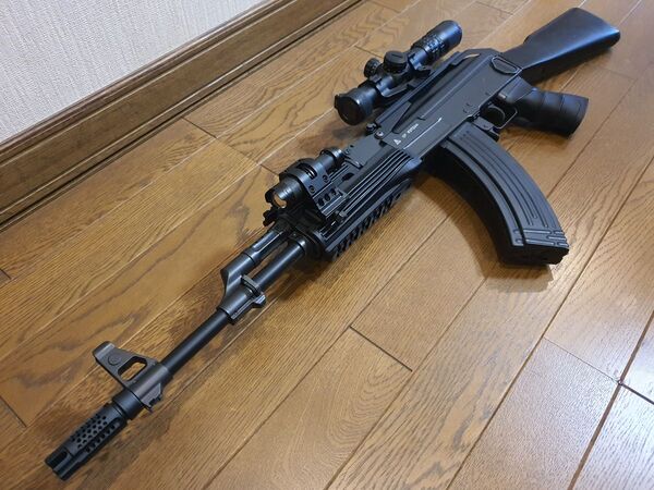 東京マルイ スタンダード電動ガン AK47 スナイパー仕様 リペイントVer