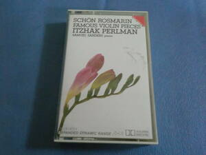 【国内カセットテープ】 パールマン―美しきロスマリン ＜ヴァイオリン名曲集＞　 【10】