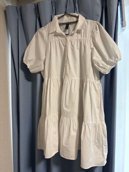 ZARA 半袖 ブラウス ティアードチュニック