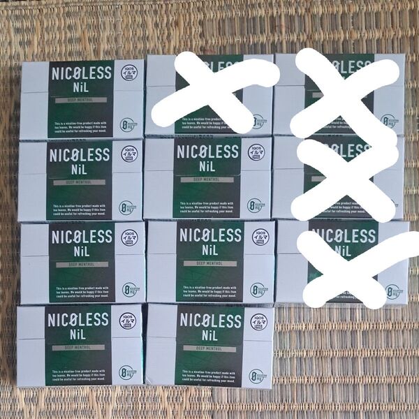 NICOLESS NiL DEEP MENTHOL ニコレス ニル ディープメンソール 7個セット