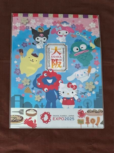 ミャクミャク A4 クリアファイル サンリオ 万博