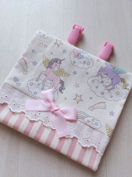 143 移動ポケット リボン マチなし ☆クリップ別売