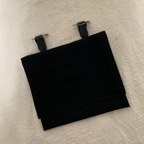 お受験用 ふたあり移動ポケット(濃紺)