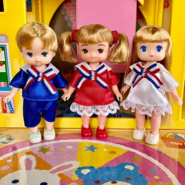 TAKARA リカちゃん パリのようちえんのおともだち