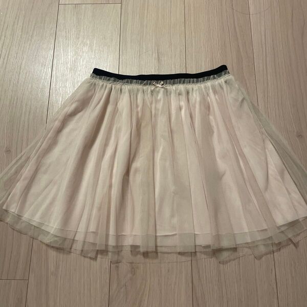 チャコット バレエ リボン付きチュールスカート ピンク