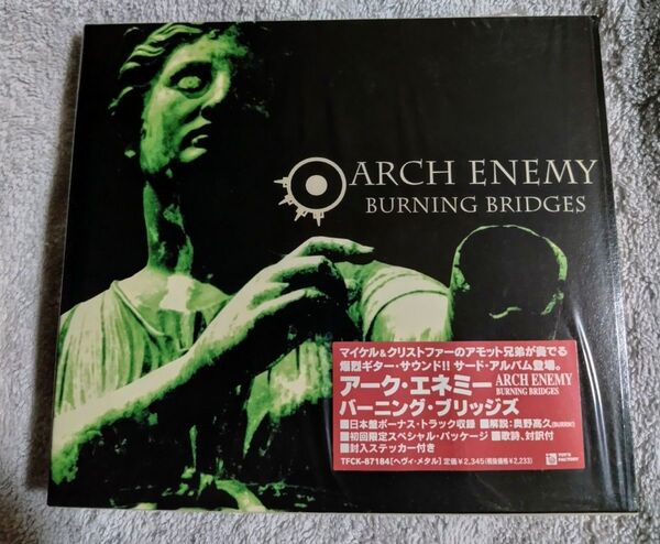【美品】ARCH ENEMY / BURNING BRIDGES 国内盤 初回限定盤 メロデス