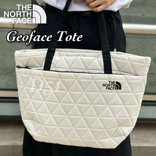 ★新品★The North Face★Geoface Tote★ノースフェイス★ジオフェイストート★ホワイト★NM32352
