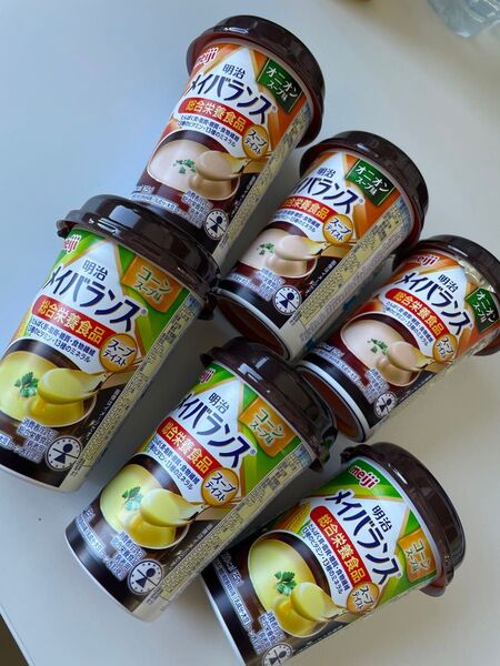 明治メイバランス コーンスープ味 オニオンスープ125ml×6個 メイバランスminiプラス100ml×12本