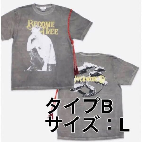 新品未開封【TAKUYA∞ Produce】BECOME TREE × TAKUYA∞ Photo T-shirt (B) L