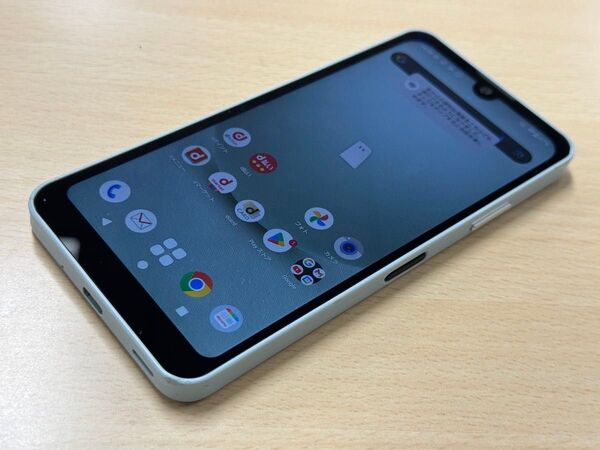 AQUOS wish3 SH-53D グリーン SIMフリー、動作確認済み!