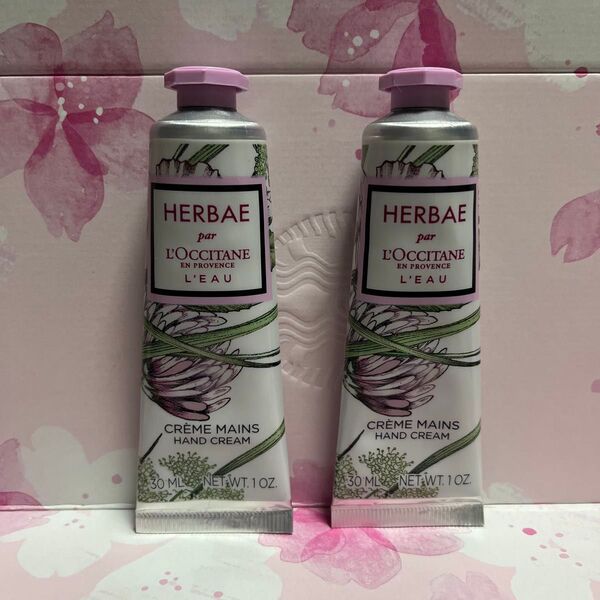 【新品】ロクシタン エルバブランシュ ハンドクリーム 30ml 2本セット