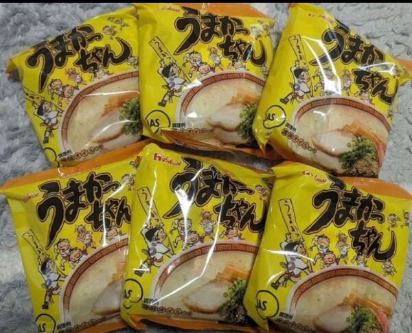 ハウス食品 うまかっちゃん 6袋セット とんこつラーメン 豚骨 九州 クーポン