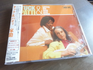 【即決】CD 国内初期帯 Tuck & Patti / Talking the long way home タック＆パティ