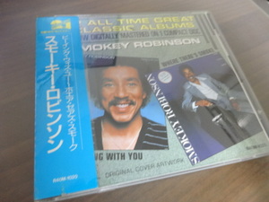 【即決】CD 国内初期帯 Smokey Robinson　スモーキー・ロビンソン　Being with you / Where there's smoke 