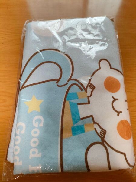 ほぺたん×シナモロール バスタオル