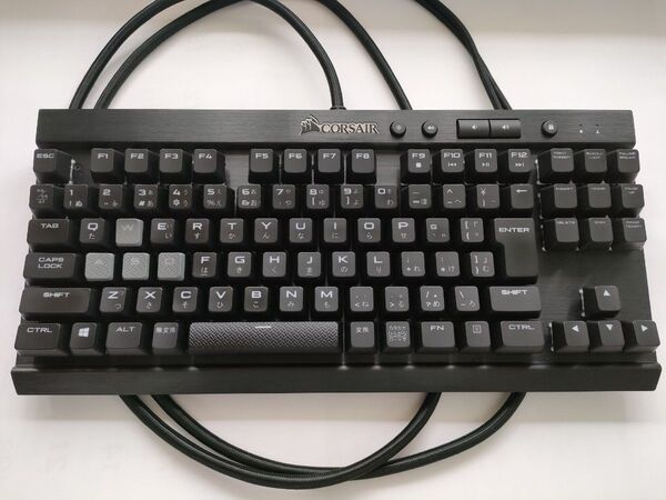 ゲーミングキーボード CORSAIR K65 RGB 銀軸 コルセア