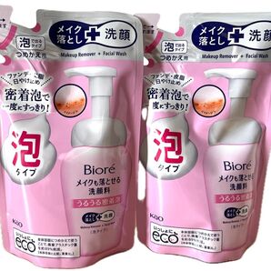 ビオレ メイクも落とせる 泡洗顔料 つめかえ用 140ml×2個